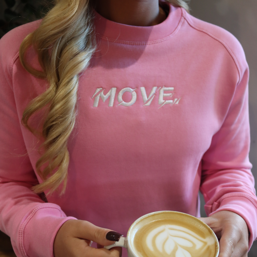 MOVE. Classic Sweatshirt - Pink