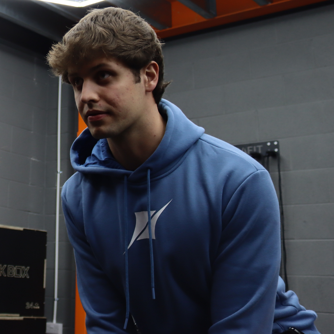 MOVE. Diverse Hoodie Blue