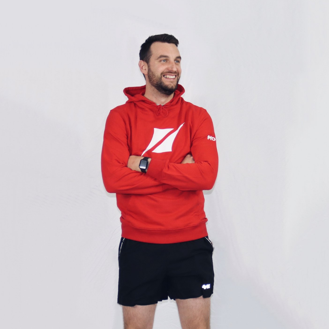 MOVE. Training Hoodie Red